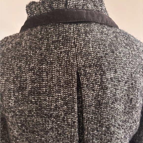 Women's IKKS Black and Gray Jacket Size 36 FR or Small USA - Picture 6 of 14